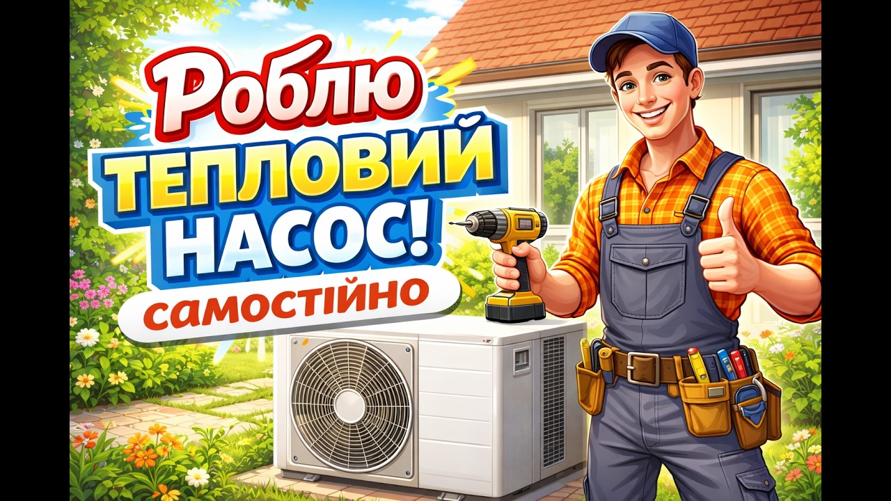 Саморобний тепловий насос: етап, де помилки не пробачаються. Частина 8