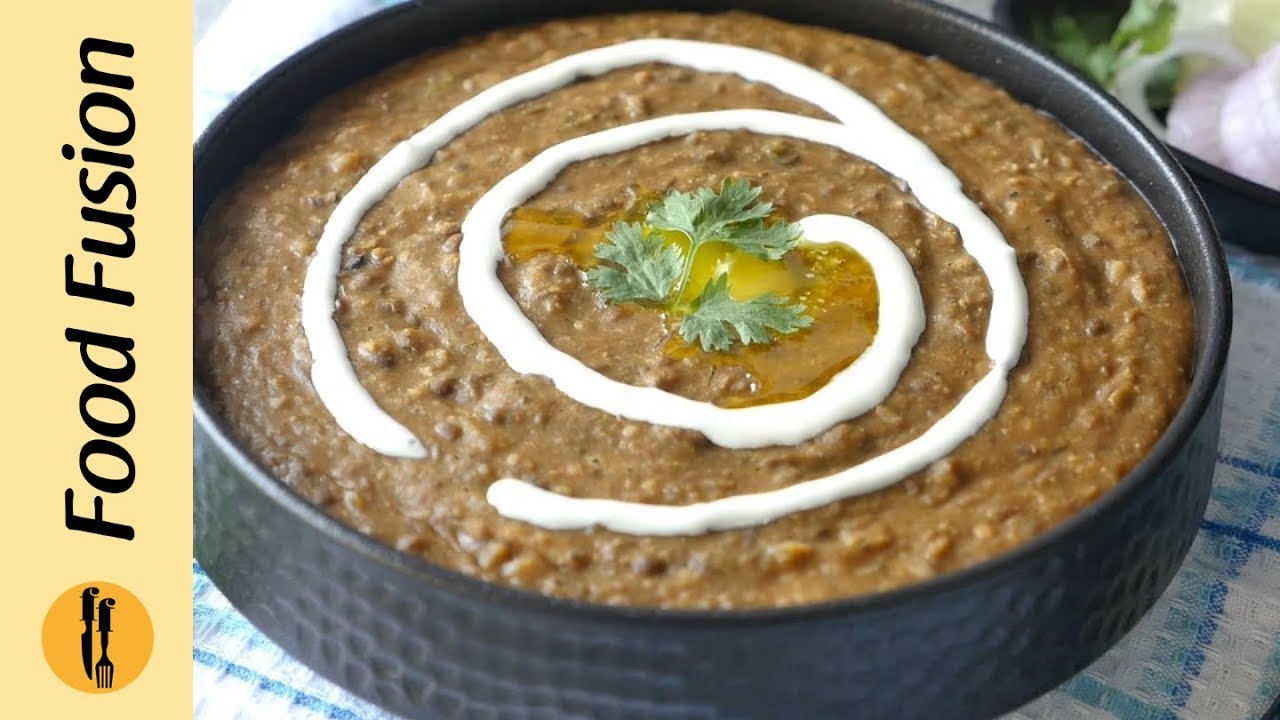Restaurant style Daal Makhni Recipe By Food Fusion