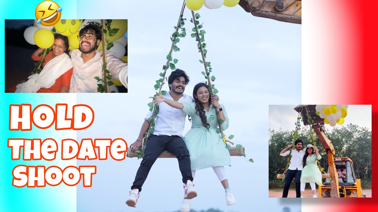 HOLD THE DATE SHOOT 🤩 | ON DAD’S JCB