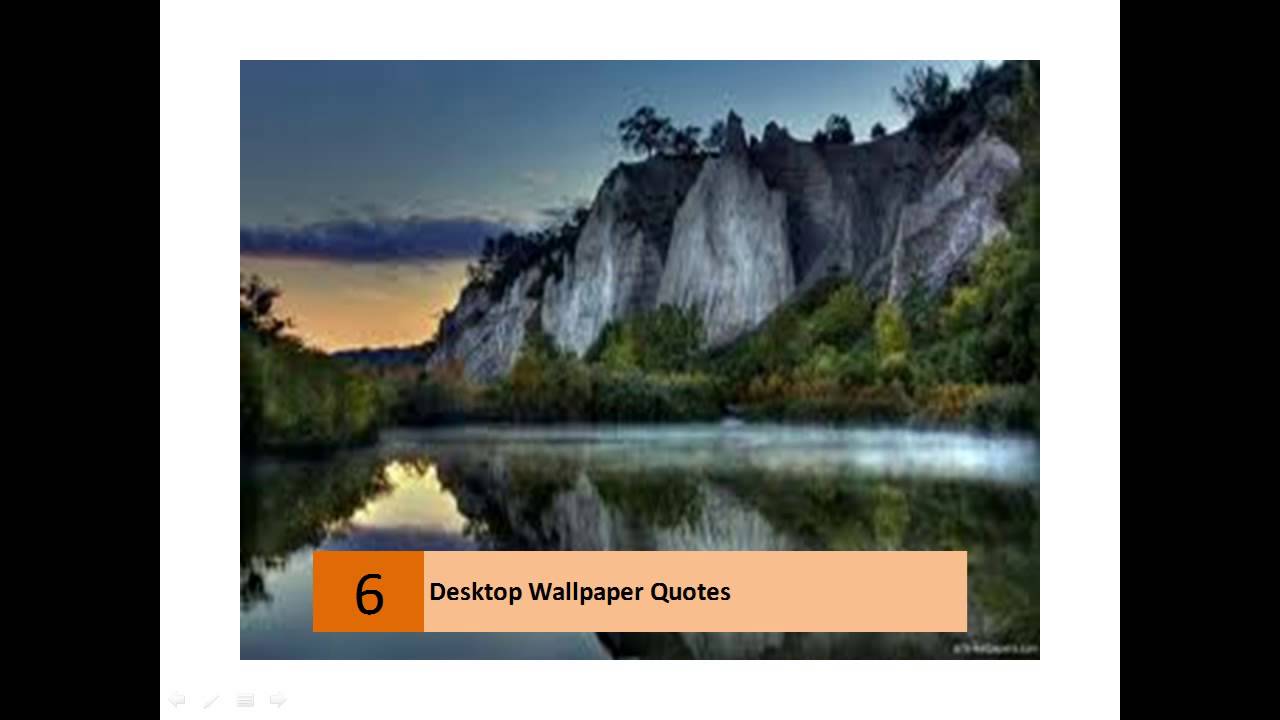 Beautiful, Inspirational Wallpapers For Your Desktop