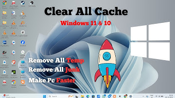 How to Clear ALL CACHE & JUNK From Windows 11 & Windows 10 (Easy Way)
