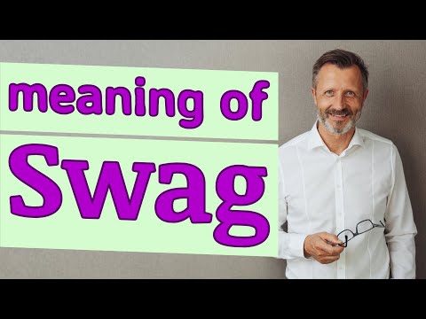 Swag | Meaning of swag