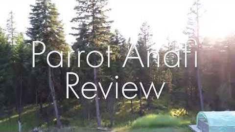 Parrot Anafi Drone Review (for WIRED)