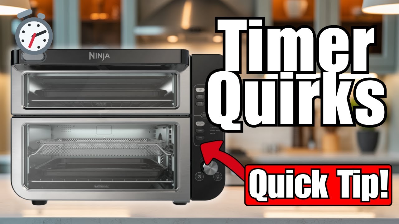Ninja Double Oven Timer Quirks & Auto Shutoff Explained