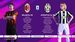 Milan - Juventus 2004-05 Full Match