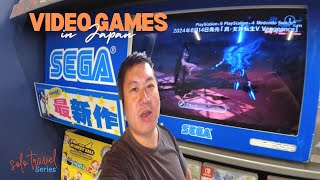 solo traveling to Japan: Osaka, video game stores, cheap eats, weak yen