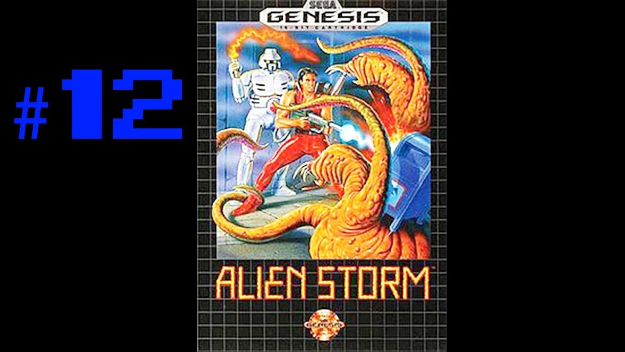SEGA GENESIS ALL GAMES - #12 Alien Storm - YouTube
