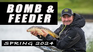 Carp Fishing with Bomb & Feeder tactics in Spring!
