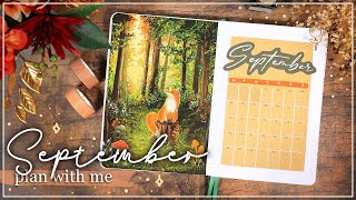 SEPTEMBER 2022 Plan With Me // Bullet Journal Monthly Setup