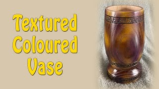 Textured Coloured Vase -  Episode 303