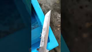 CNC double side grinding for hunting knife, dagger, army knife