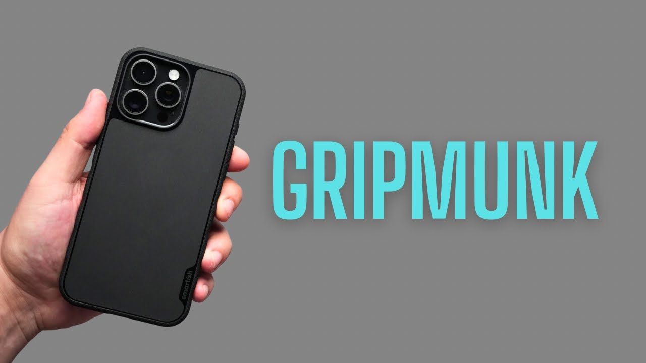 GRIPPY GREATNESS! - Smartish Gripmunk for iPhone 15 Pro Max!