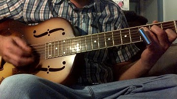 Delta Blues Licks With a Flat pick Open G