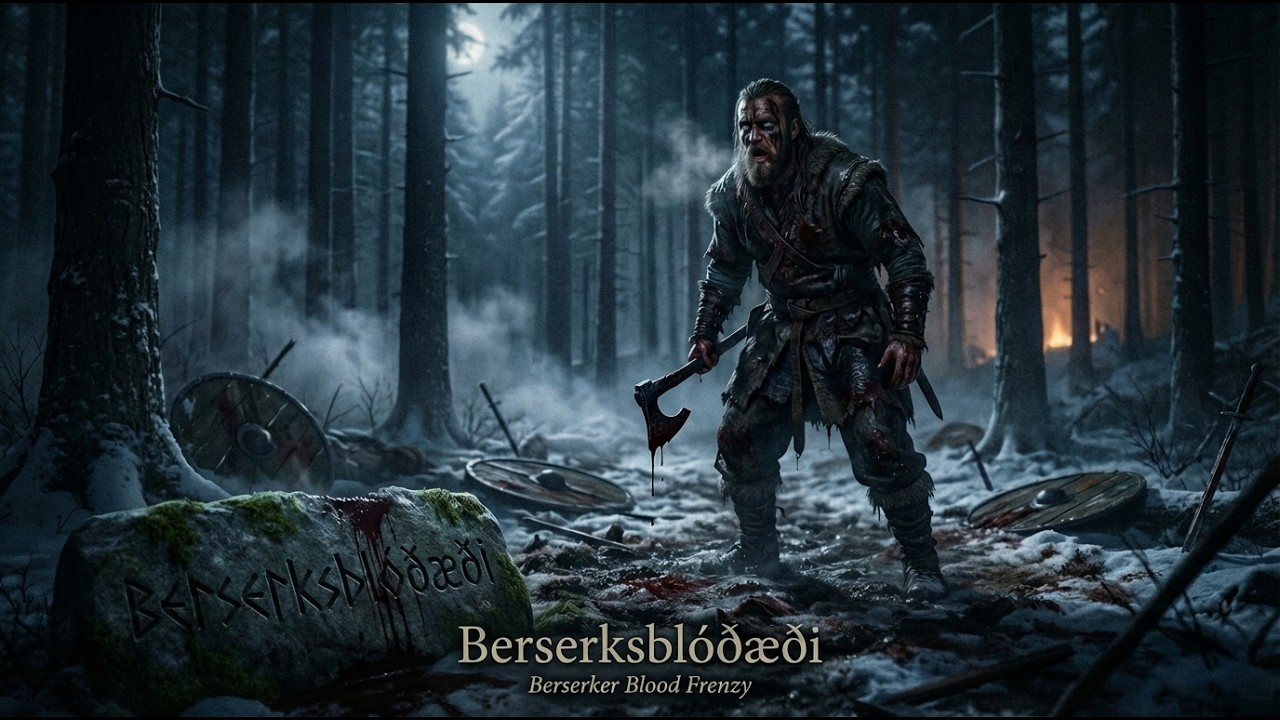 OLDWYRLD – Berserksblóðæði – Berserker Blood Frenzy – Agressive Viking Music – Subtitles