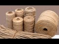 9 ИДЕЙ поделок ИЗ ДЖУТА своими руками / Jute craft ideas