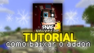 COMO BAIXAR O FNAF UNIVERSE TUTORIAL COMPLETO MINECRAFT BEDROCK  screenshot 2