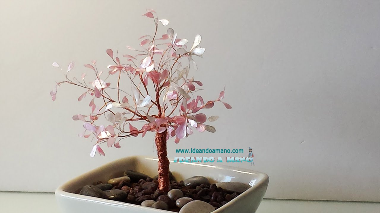 Fabricación de árboles bonsai accesorios hechos a mano alambre y tijera  bonsai herramientas bonsai soporte de bonsai