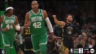 Full AL HORFORD CALLS ANDREW WIGGINS LITTLE THEN GETS A CHASEDOWN BLOCK ON JORDAN POOLE! Update