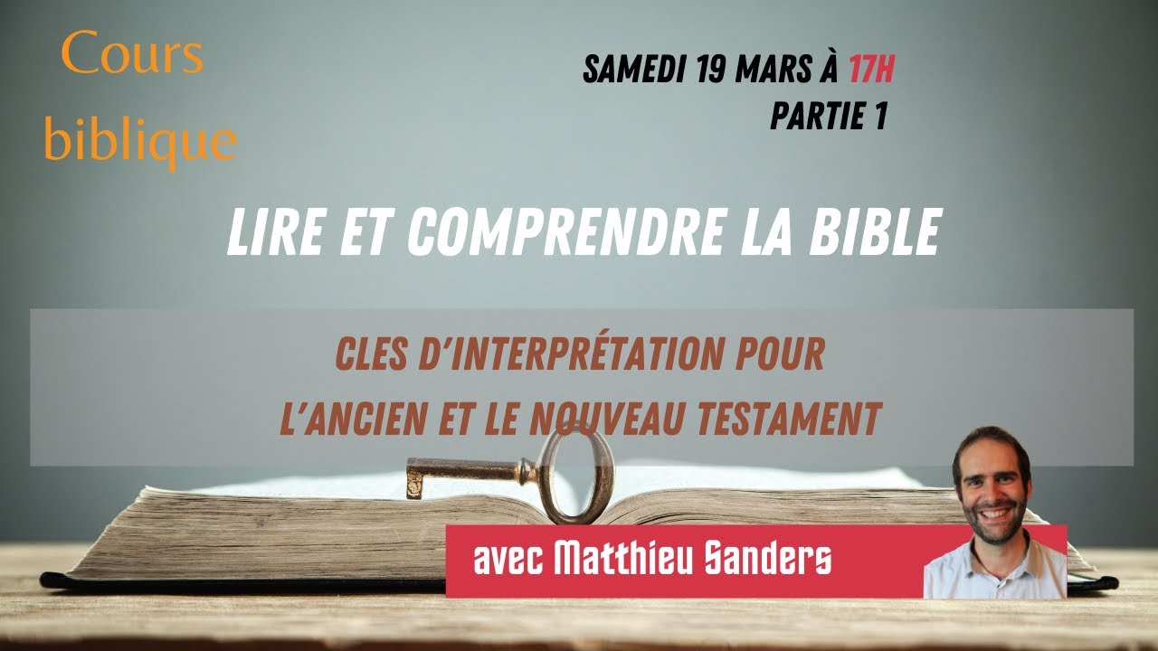 Cours biblique - 