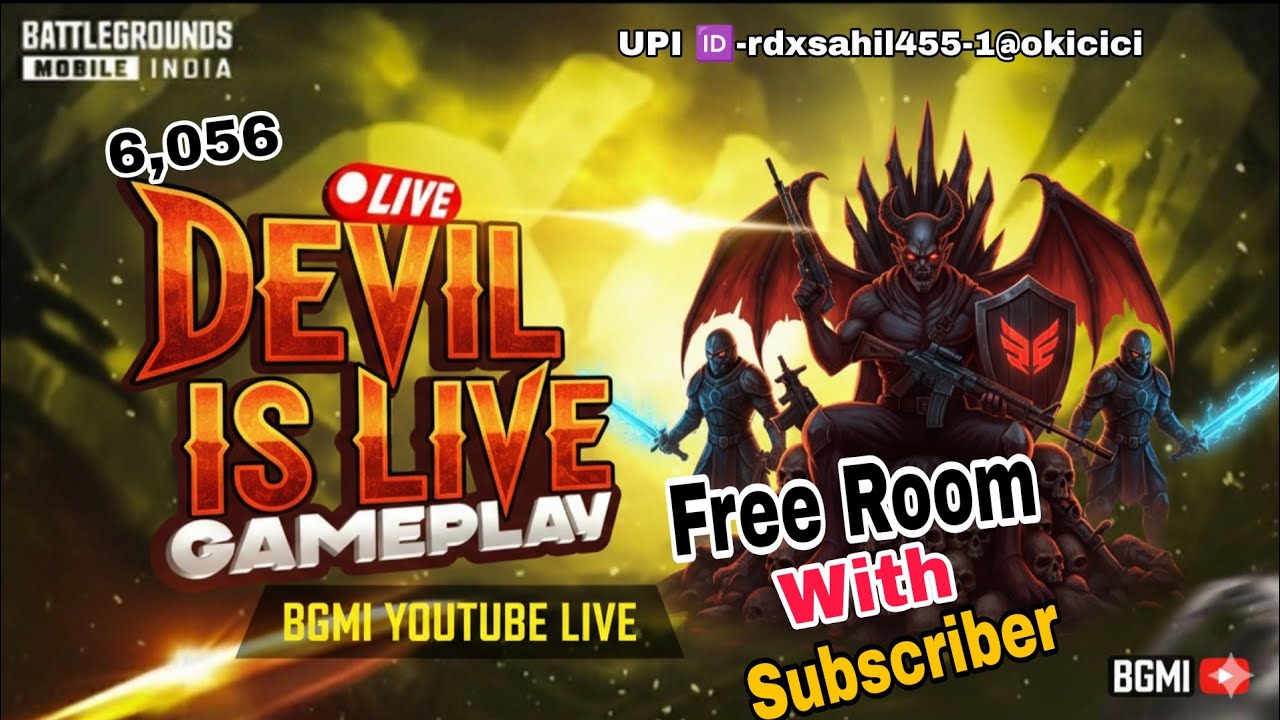 devil is live  is live Free Room With Subscribe Renk pushing new update 4.2