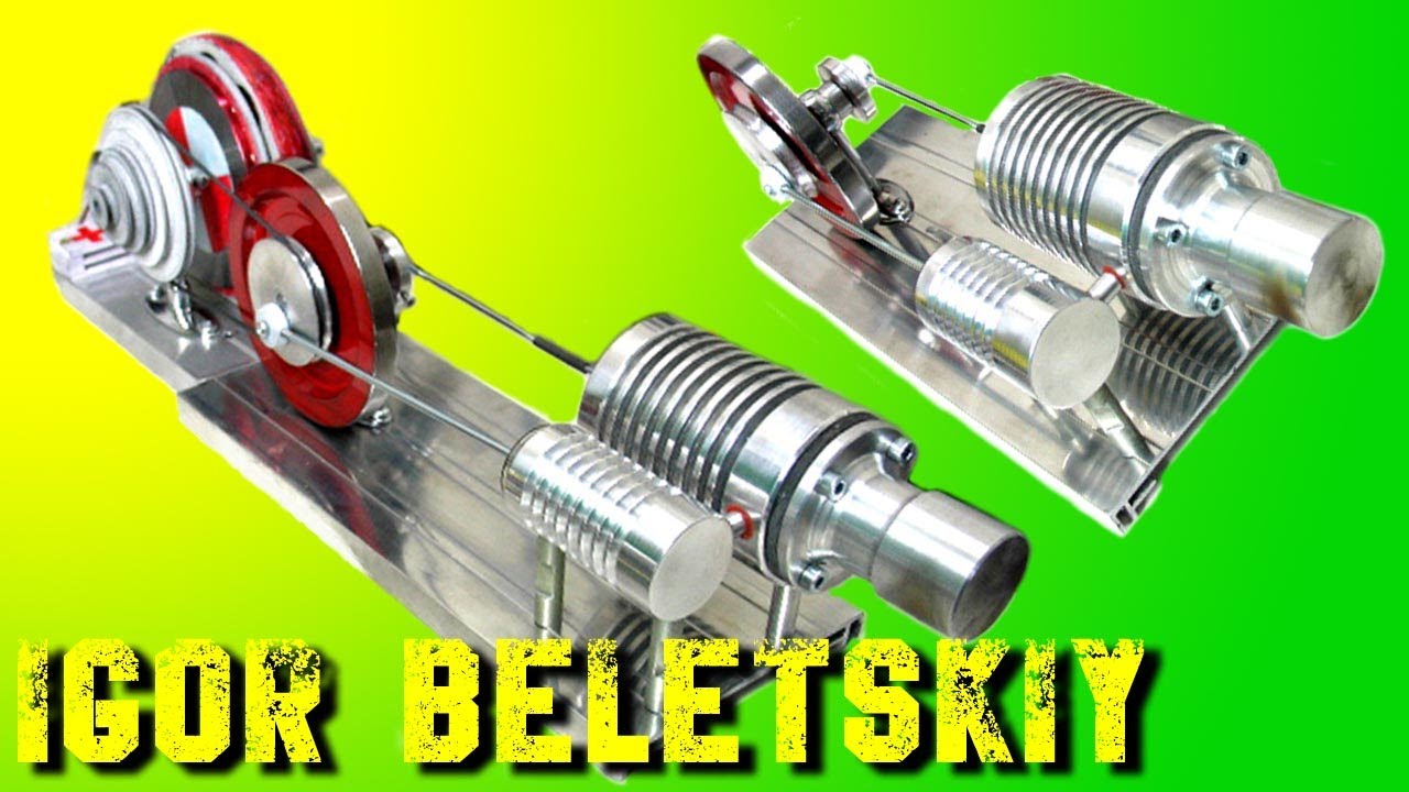 Двигатель стирлинга генератор