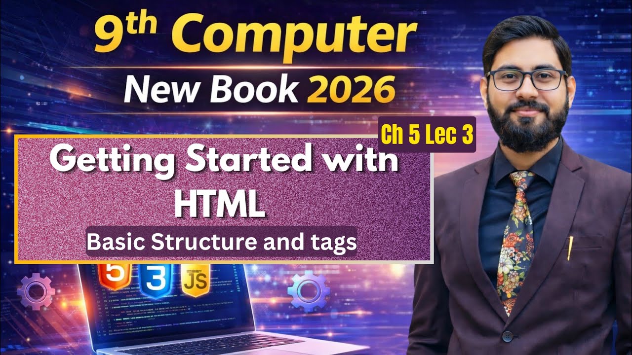Getting Started with HTML | HTML basic structure | HTML Tags - YouTube