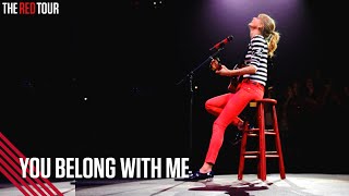 Taylor Swift - You Belong With Me (Acoustic) (Live on the Red Tour)