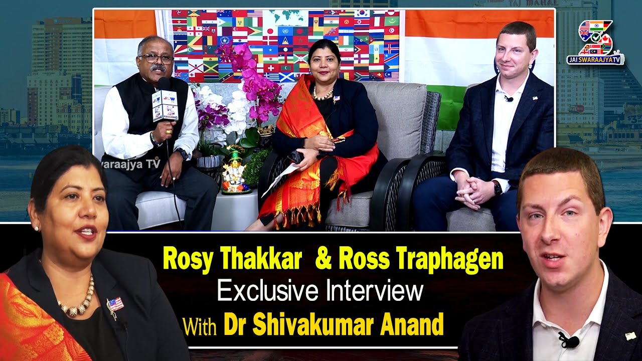Ross Traphagen & Rosy Thakkar Exclusive Interview With Dr Shivakumar Anand | Rosy Thakkar Exclusive