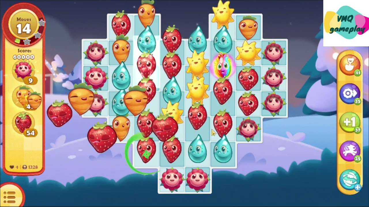 Farm Heroes Saga level 1328 -  VMQ Gameplay