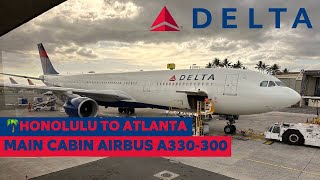 Trip Report Delta Air Lines Airbus A330-300 Honolulu (HNL) - Atlanta (ATL) Delta Main Cabin