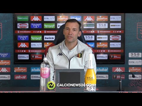 Conferenza Shevchenko pre Lazio-Genoa: “Voglio un Genoa generoso. Lazio? Ha più giorni di vantaggio”