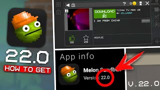 How To Get The NEW UPDATE 22.0 in Melon Playground