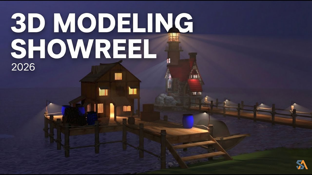 3D Modeling Showreel 2026 
