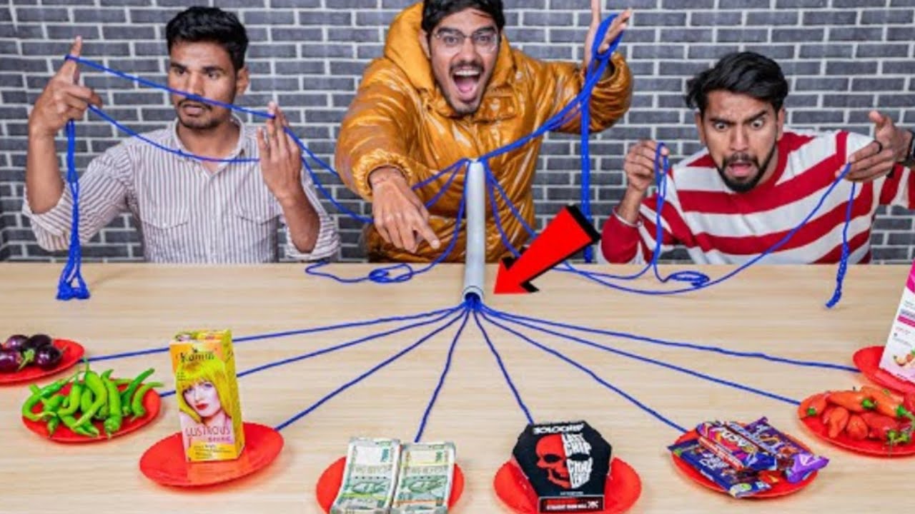100000 pull the string challenge // रस्सी खिंचोaur जीतो ईनाम /loosar ...