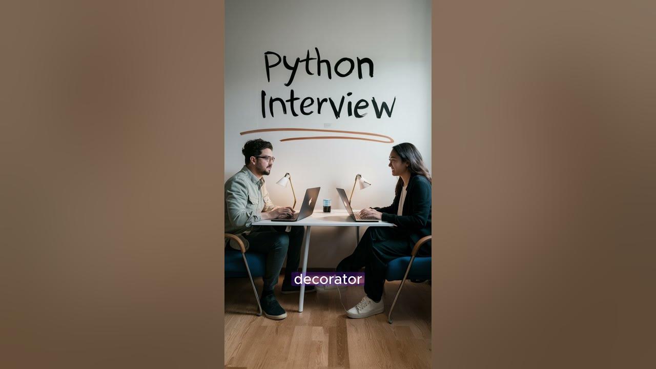 Decorators in python interview questions - YouTube