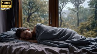 Good Sleep On A Rainy Day | The Soft Sound of Rain on The Windows Make You Free Your Mind And Relax