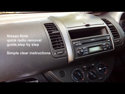 How To Get Your Nissan Radio Code (Micra, Qashqai, Note ... How To Get Your Nissan Radio Code (Micra, Qashqai, Note ...