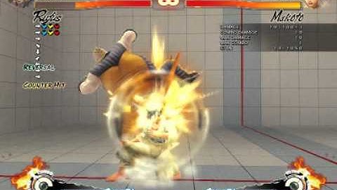 4f Safe Jump OS sweep going under EX Messiah