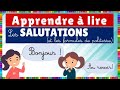 Learn French : greetings || Apprendre le français : Les salutations et les formules de politesse