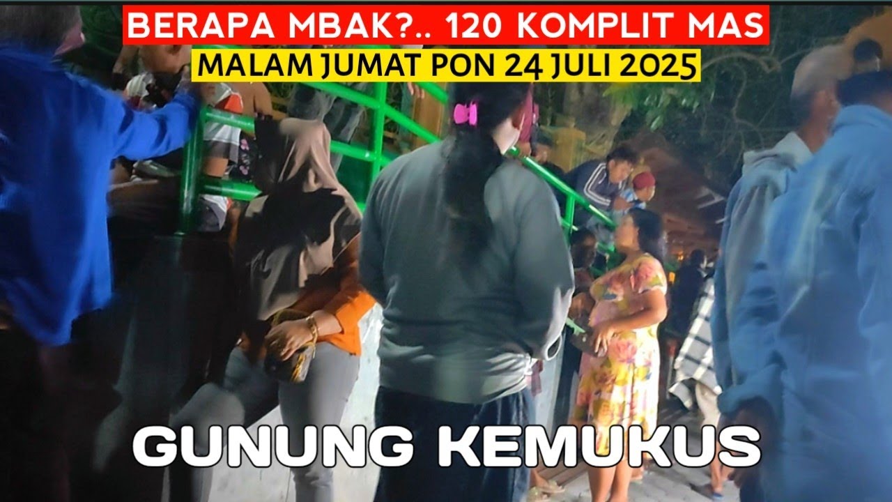 𝗦𝗥𝗔𝗚𝗘𝗡❗Berapa mbak?.. 120 udah sama kamarnya mas.. Gunung kemukus saat malam jumat pon juli 2025