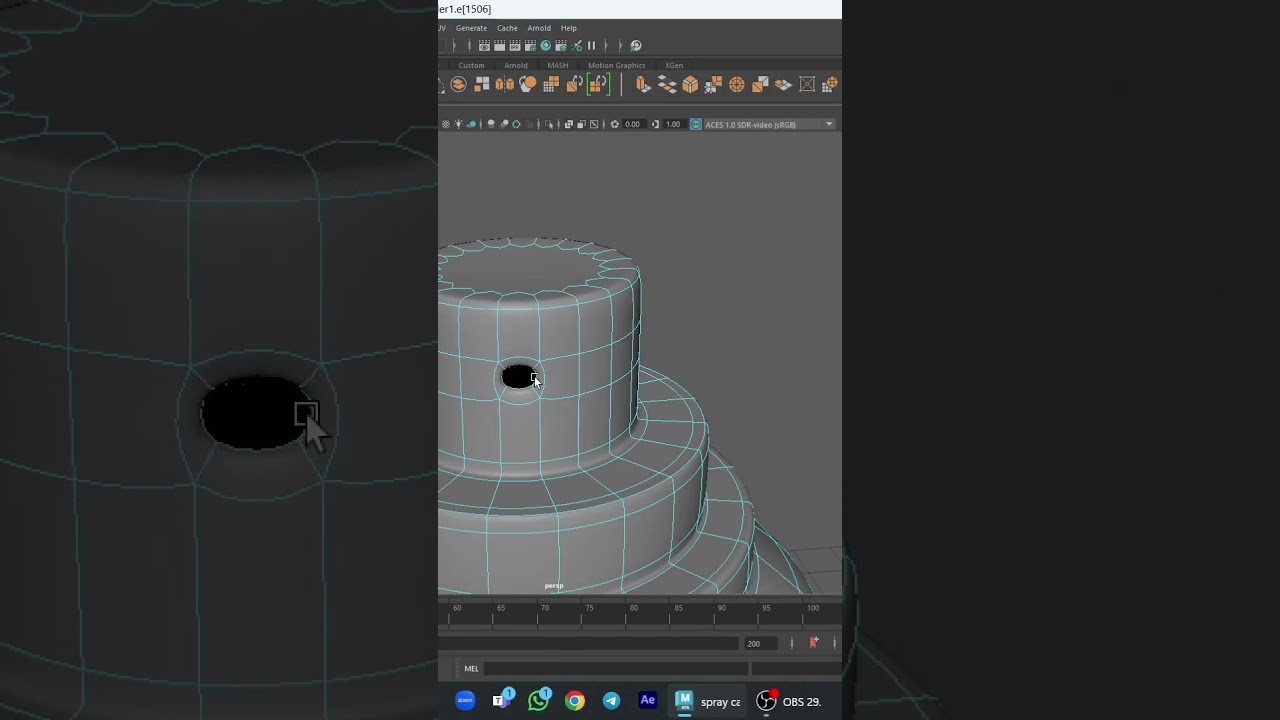 Creating a realistic 3D spray can from! 