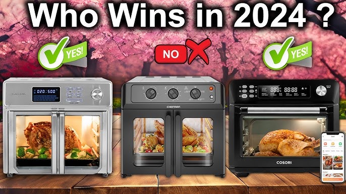 Best Air Fryer Toaster Oven - Top 7 Best Air Fryer Toaster Ovens 2024 
