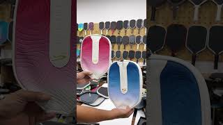 This Water-Inspired Pickleball Paddle Cover Looks Like Art 🌊 #pickleball #customization #factory