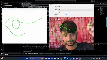 Creating an Interactive Drawing App Using OpenCV and Python (Virtual Pen)