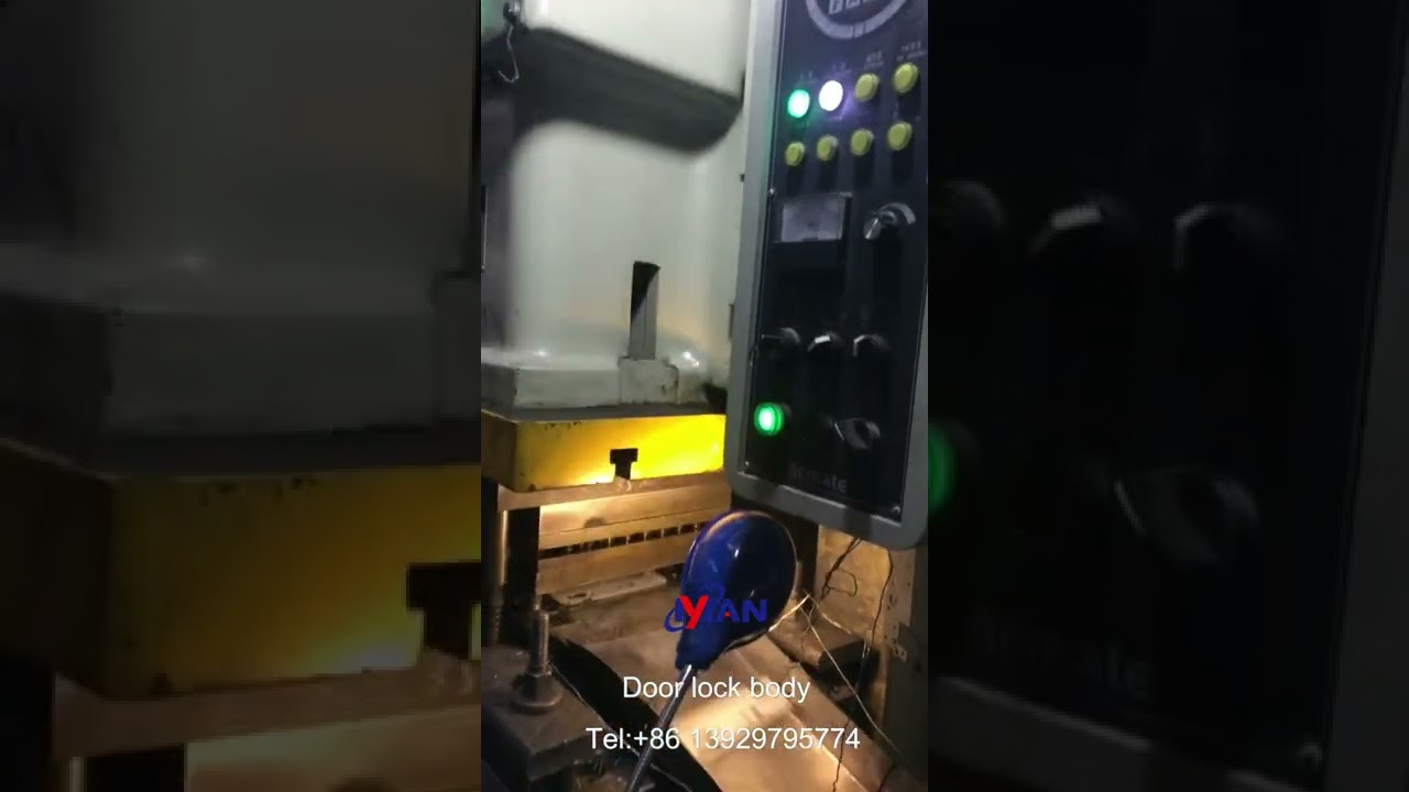 power press for door lock mortise lock Door hardware making