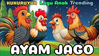 Lagu Anak 🇮🇩 Kuku Kukuruyuk - Lagu Ayam Jago Dan pok Ame Ame Cilukba - Lagu Anak Indonesia