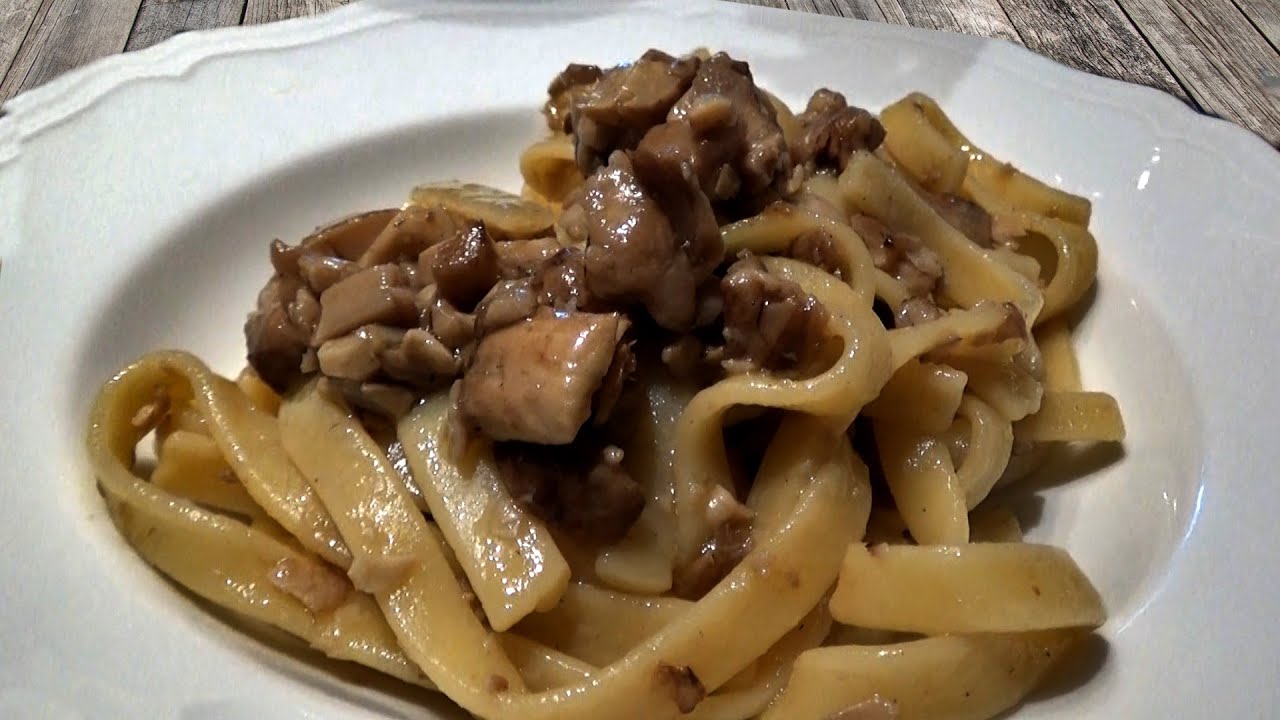 Tagliatelle ai funghi prugnoli (buoni come i porcini) YouTube