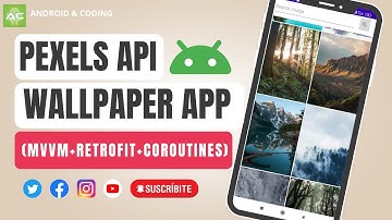|| Intro Complete Wallpaper app || Mvvm || Retrofit + Coroutines|| Pexels API ||