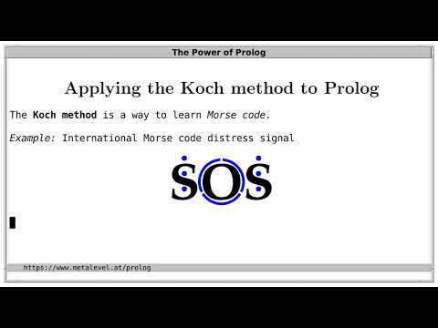 Applying the Koch method to Prolog