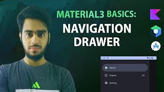 How to Create Navigation Drawer in Jetpack Compose in Hindi 2024 - UX With Material3